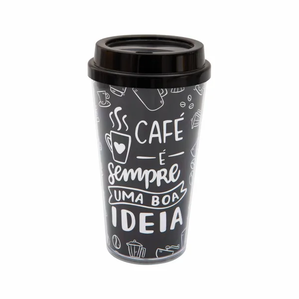 COPO BUCKS PAREDE DUPLA DECORADO 500ML (NE-18960) — foto 2 | D.JOB