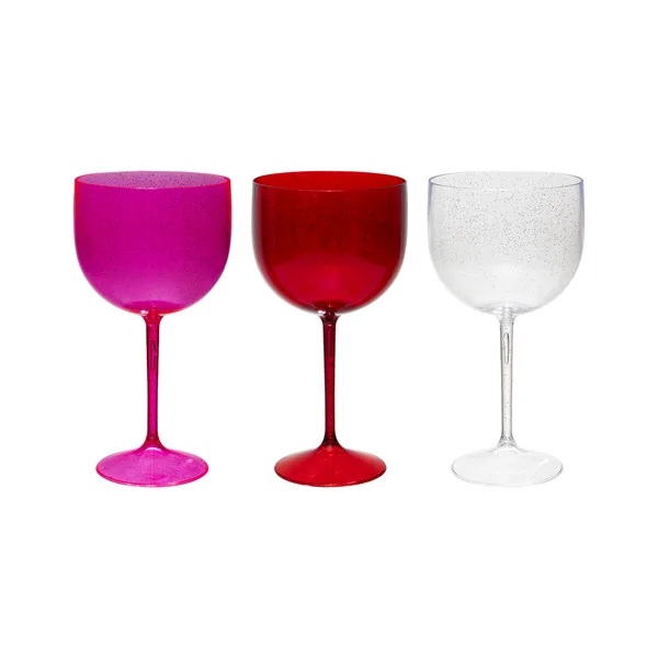 TAÇA GIN SHELBY GLITTER (NE-21700) personalizado | D.JOB