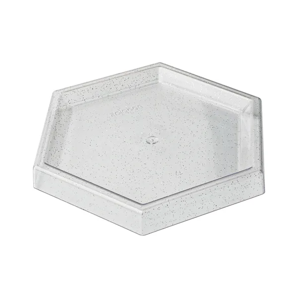 BANDEJA CANDY GLITTER HEXAGONAL (NE-22463) personalizado | D.JOB