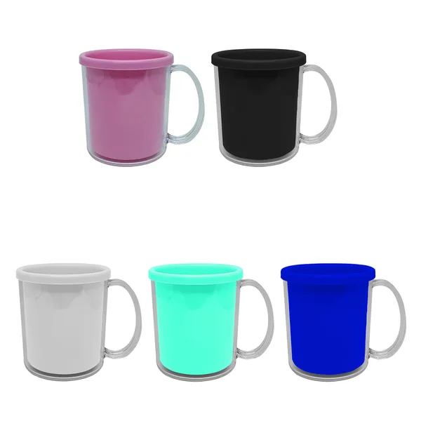 CANECA DE LANCHE GLOBAL PLUS 320ml (NE-25429) personalizado | D.JOB