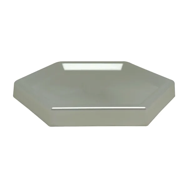 branco — Bandeja Hexagonal Soft