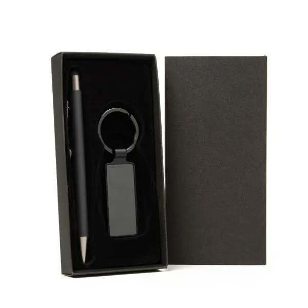 Caneta Chaveiro Em Metal Retangular (SM-CC-87708) personalizado | D.JOB