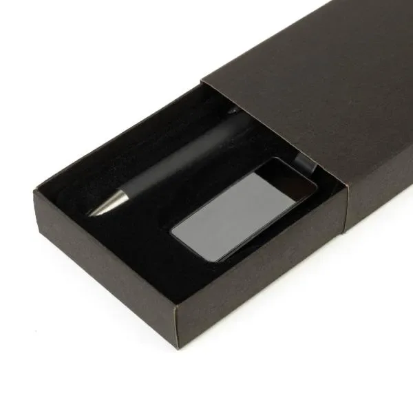 Caneta Chaveiro Em Metal Retangular (SM-CC-87708) — foto 4 | D.JOB