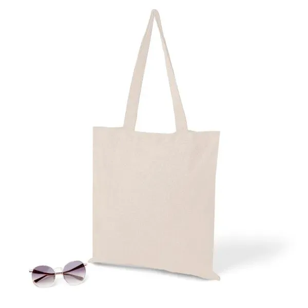 Sacola / Ecobag Em Algodão Reciclado - Natural - 38X42Cm (SM-CS-06020) personalizado | D.JOB