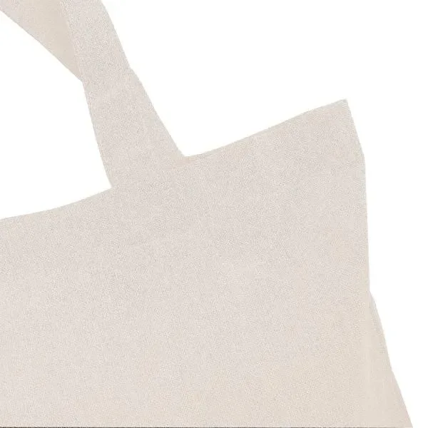 Sacola / Ecobag Em Algodão Reciclado - Natural - 38X42Cm (SM-CS-06020) — foto 3 | D.JOB