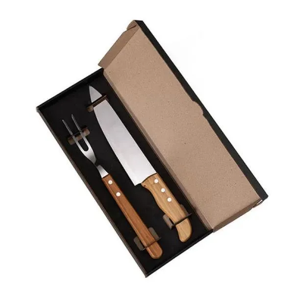 Conj. De Faca 8" E Garfo - 2 Pçs (SM-KF-02833) personalizado | D.JOB