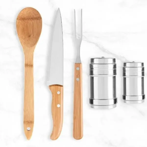 Kit Para Cozinha E Tempero - 6 Pçs (SM-KT-90107) — foto 2 | D.JOB