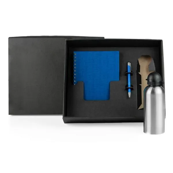 Kit Caderno Com Acessórios - 3 Pçs (SM-KT-9013B) personalizado | D.JOB