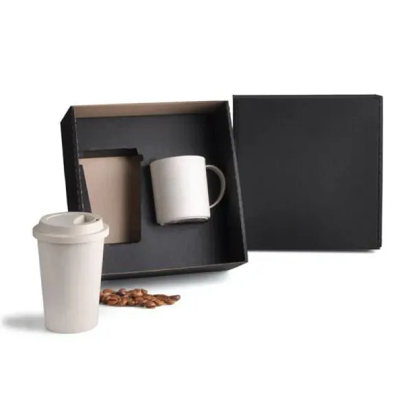 Kit Com Copo E Caneca Em Fibra De Bambu (SM-KT-90160) personalizado | D.JOB
