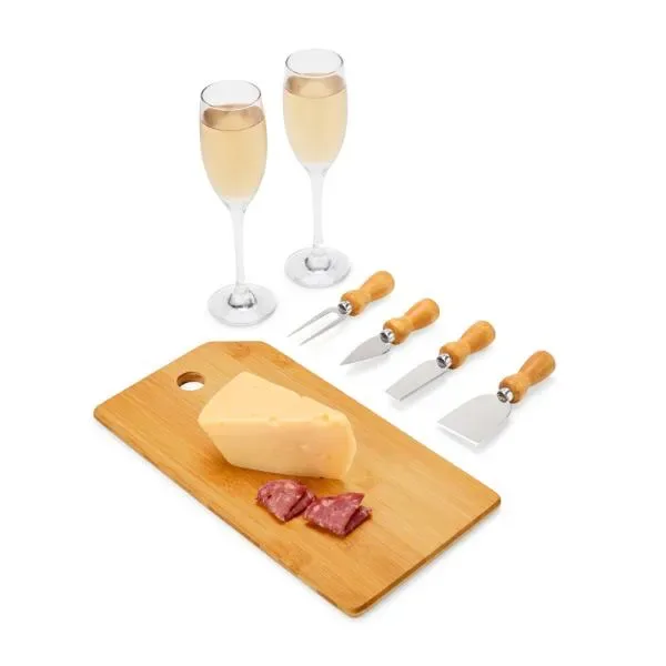 Kit Queijo E Champagne - 7 Pçs (SM-KT-90197) — foto 4 | D.JOB