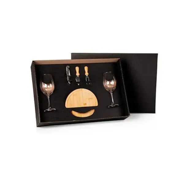 Kit Queijo E Vinho - 6 Pçs (SM-KT-90207) — foto 2 | D.JOB