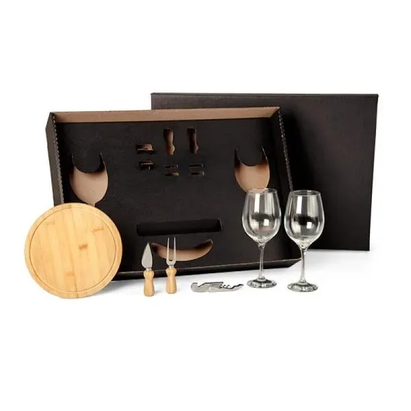 Kit Queijo E Vinho - 6 Pçs (SM-KT-90207) — foto 3 | D.JOB