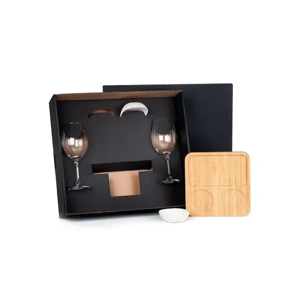 Kit P/ Petisco, Patê E Vinho - 5 Pçs (SM-KT-9020H) personalizado | D.JOB