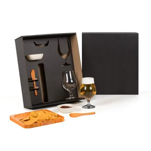 Kit Petisco, Pate E Cerveja - 7 Pçs (SM-KT-9021B) personalizado | D.JOB