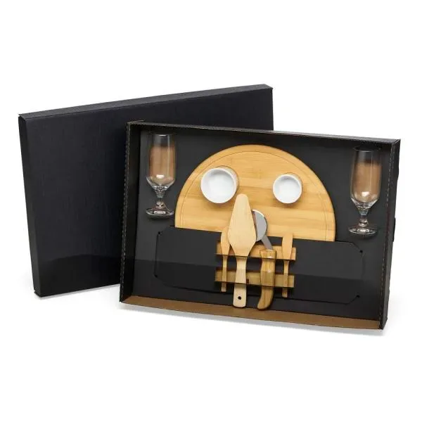 Kit Para Pizza E Cerveja - 9 Pçs (SM-KT-9021P) personalizado | D.JOB