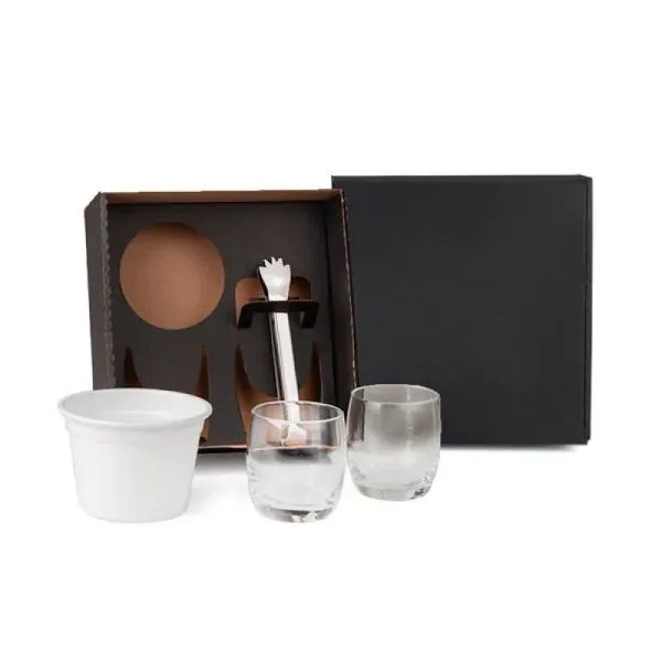 Kit Para Whisky Com Balde - 4 Pçs (SM-KT-90225) personalizado | D.JOB