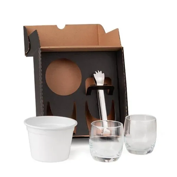 Kit Para Whisky Com Balde - 4 Pçs (SM-KT-90225) — foto 2 | D.JOB
