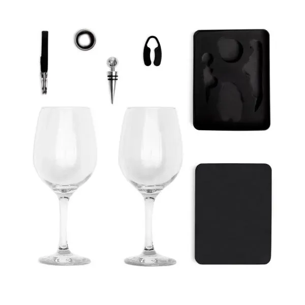 Kit Para Vinho - 7 Pçs (SM-KT-90376) — foto 2 | D.JOB