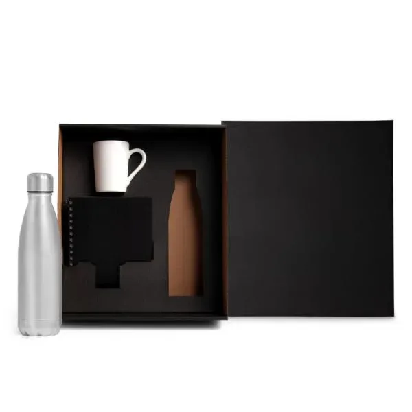 Kit Garrafa, Caneca E Caderno - 3 Pçs (SM-KT-90392) personalizado | D.JOB