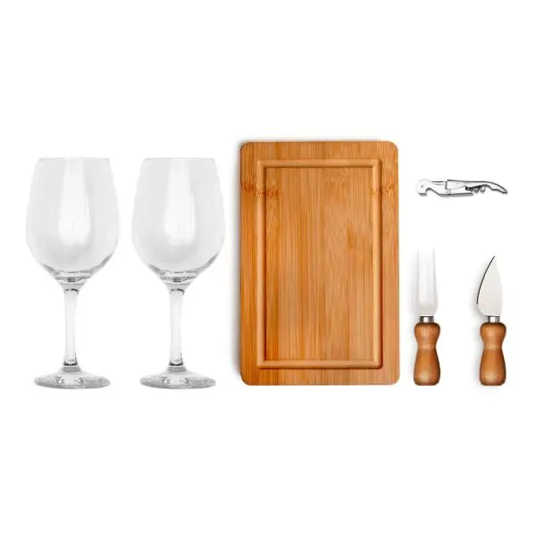Kit Queijo E Vinho - 6 Pçs (SM-KT-90395) — foto 2 | D.JOB
