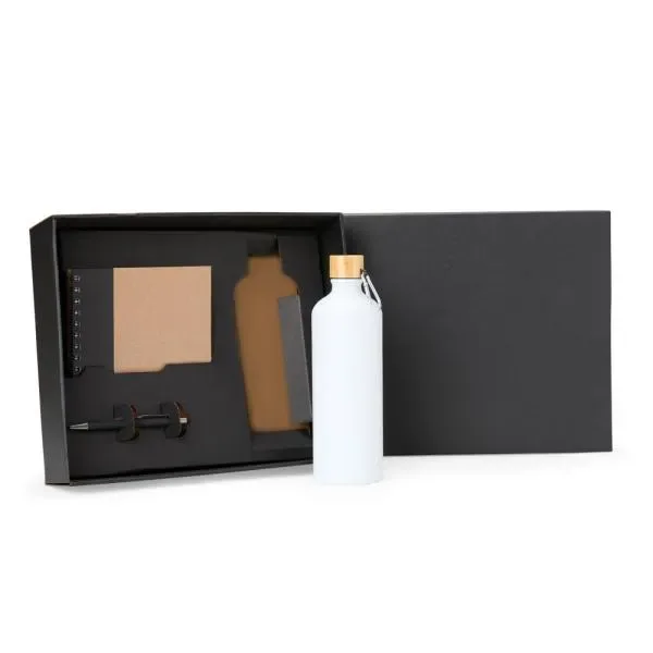 Kit Garrafa, Caderno E Caneta - 3 Pçs (SM-KT-90401) personalizado | D.JOB