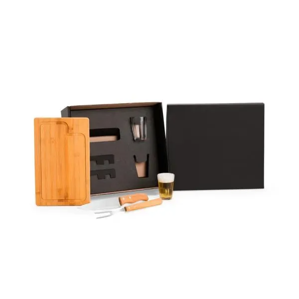Kit Para Churrasco Com Copos - 5 Pçs (SM-KT-90424) personalizado | D.JOB