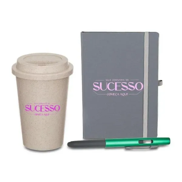 Kit Caderno E Acessórios - 3 Pçs (SM-KT-9047P) — foto 5 | D.JOB