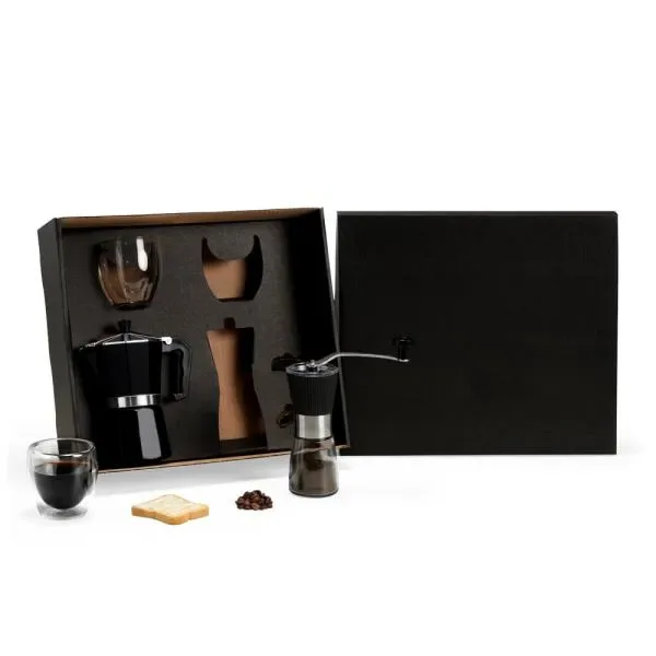 Kit Para Café Com Moedor - 4 Pçs (SM-KT-90497) personalizado | D.JOB
