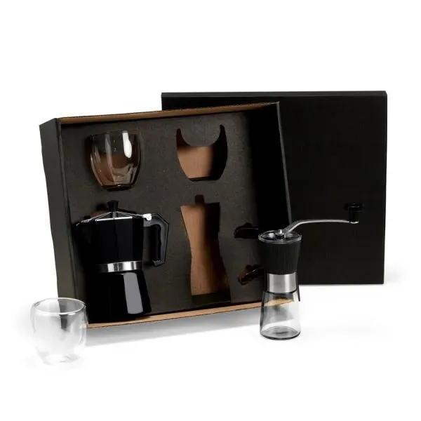 Kit Para Café Com Moedor - 4 Pçs (SM-KT-90497) — foto 2 | D.JOB