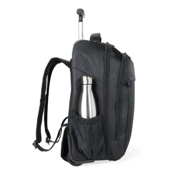 Mochila Em Polyester 600D Com Rodinha - 35L - Preta (SM-MA-00331) — foto 7 | D.JOB