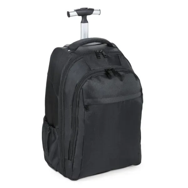 Mochila Em Polyester 600D Com Rodinha - 35L - Preta (SM-MA-00331) — foto 8 | D.JOB