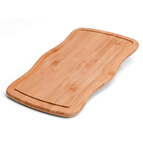 Tábua Para Churrasco Em Bambu 37Cm Arredondada (SM-TA-32003) personalizado | D.JOB