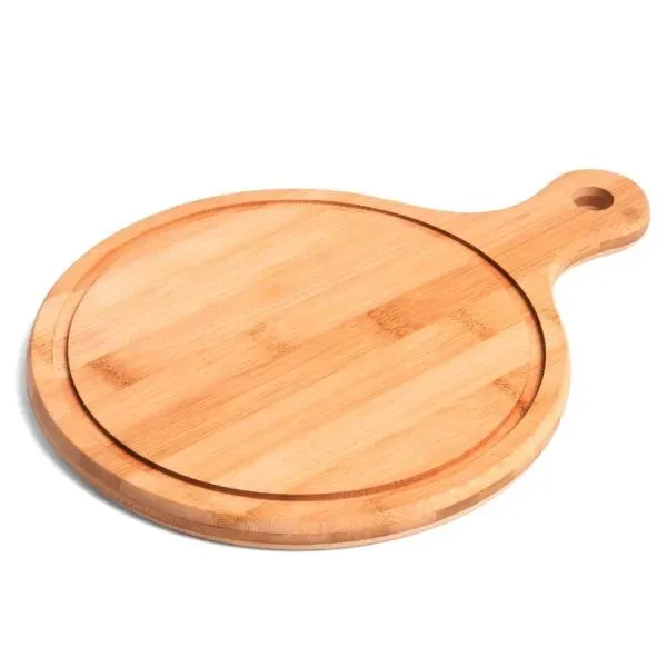Tábua Para Servir Em Bambu Com Alça (SM-TA-38003) personalizado | D.JOB