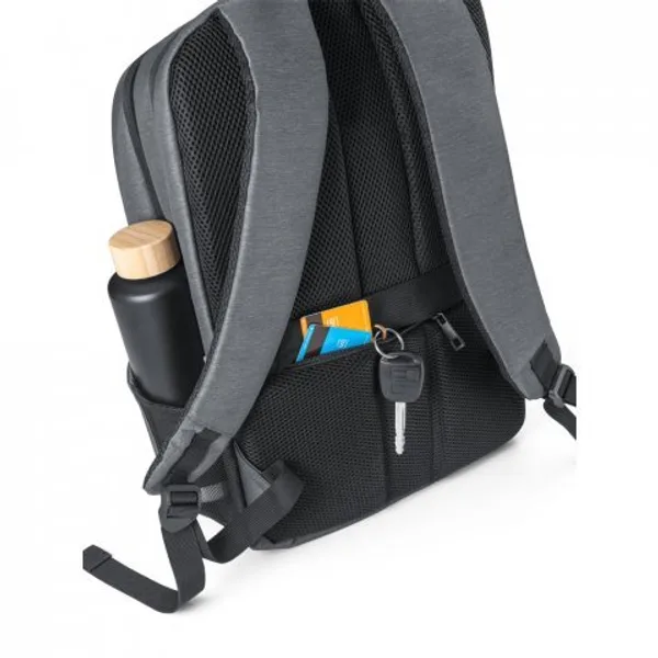 Mochila para notebook (17") em Nylon 2Tone impermeável (14 L) (SP-52081) — foto 7 | D.JOB