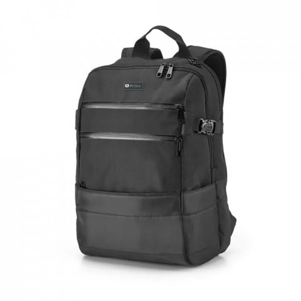Mochila para notebook (15.6'') em 840D jacquard com dois compartimentos forrados (25 L) (SP-52280) — foto 2 | D.JOB