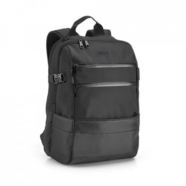 Mochila para notebook (15.6'') em 840D jacquard com dois compartimentos forrados (25 L) (SP-52280) — foto 3 | D.JOB