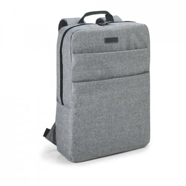 Mochila para notebook (15.6'') em 600D de alta densidade com placa para personalização (10 L) (SP-52668) — foto 4 | D.JOB