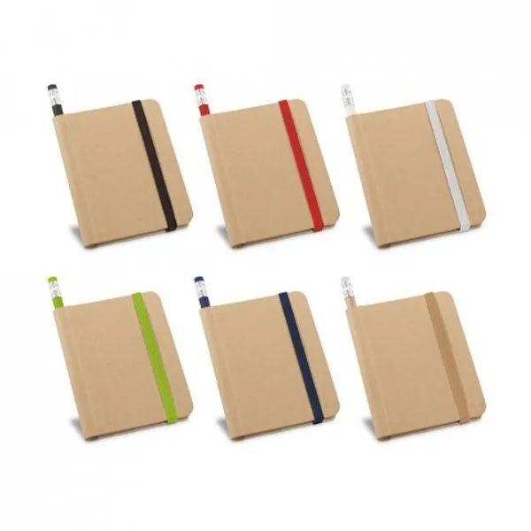 Caderno A7 de capa rígida em papel com páginas lisas (SP-53422) personalizado | D.JOB