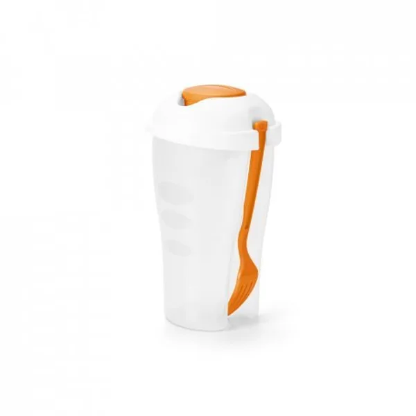Copo para salada em PP com garfo e molheira 850 mL (SP-53878) — foto 2 | D.JOB