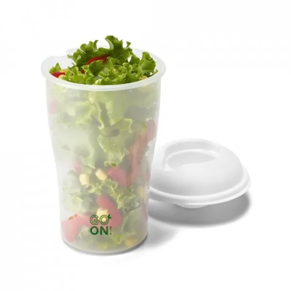 Copo para salada em PP com garfo e molheira 850 mL (SP-53878) — foto 10 | D.JOB