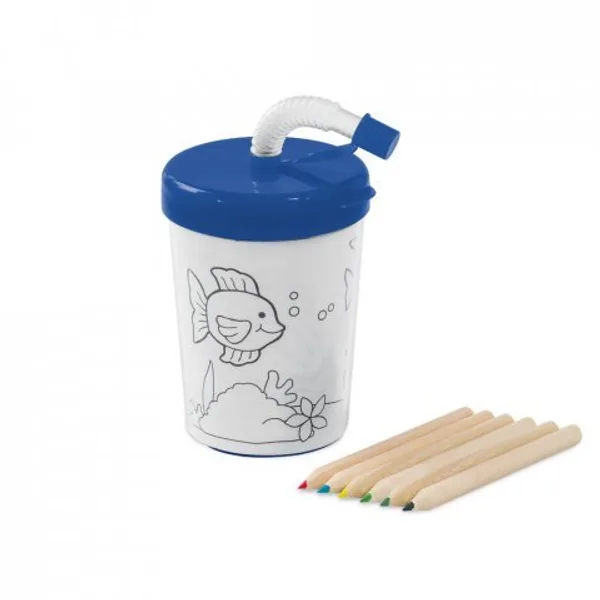 Copo de viagem para crianças em PP e PS 200 mL (SP-54635) — foto 4 | D.JOB