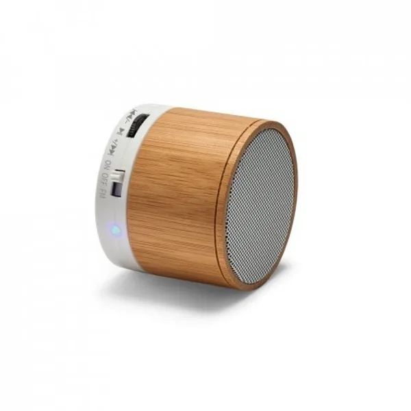 Caixa de som em bambu com microfone (SP-57256) — foto 5 | D.JOB
