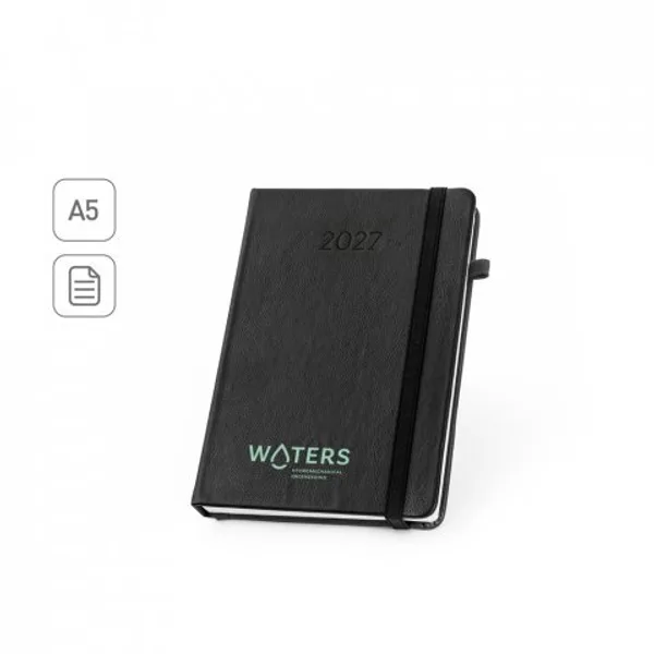 Agenda A5 em PU à base de água (SP-66219) personalizado | D.JOB