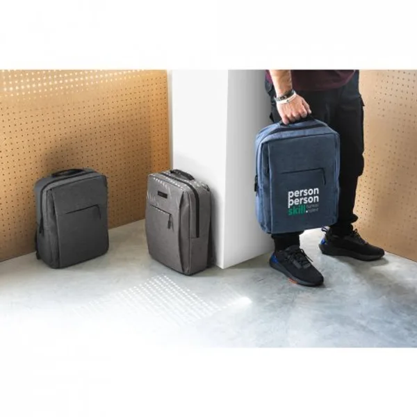 Mochila para notebook (15.6") em 300D de alta densidade (15 L) (SP-92085) — foto 3 | D.JOB