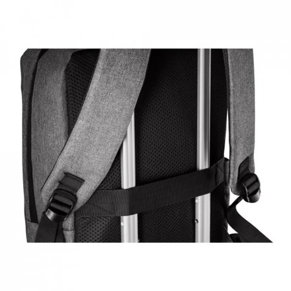 Mochila para notebook (15.6") com 2 divisórias almofadadas, em 300D de alta densidade (14 L) (SP-92087) — foto 9 | D.JOB