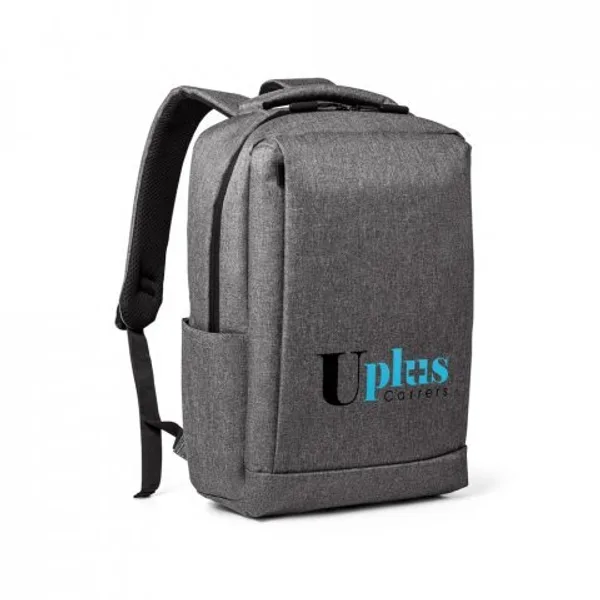 Mochila para notebook (15.6") com 2 divisórias almofadadas, em 300D de alta densidade (14 L) (SP-92087) — foto 12 | D.JOB