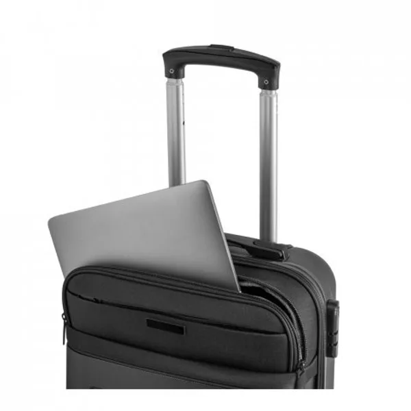 Mala de viagem executivo em ABS e 600D com 4 rodas duplas e interior forrado (33 L) (SP-92090) — foto 11 | D.JOB