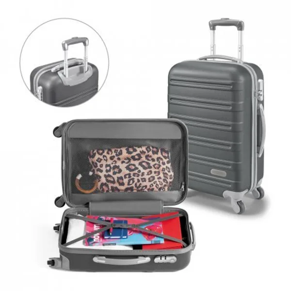 Mala de viagem executivo em ABS com interior forrado (36 L) (SP-92138) personalizado | D.JOB