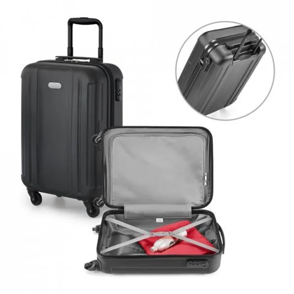 Mala de viagem executivo em ABS com interior forrado (31 L) (SP-92144) personalizado | D.JOB