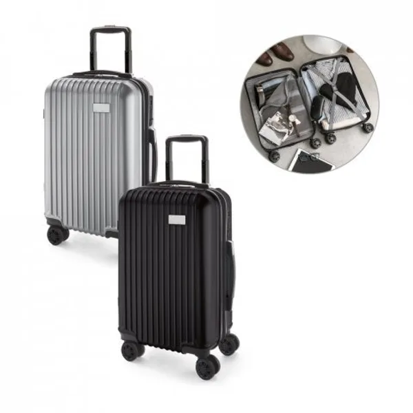 Mala de viagem executivo em ABS e PET com interior forrado (33 L) (SP-92159) personalizado | D.JOB